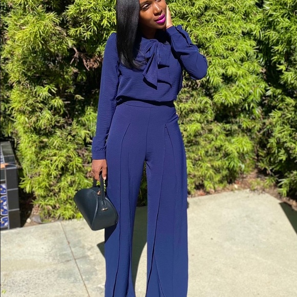 BCNOVAMARIE Original Pant Set NAVY - Picture 5 of 5